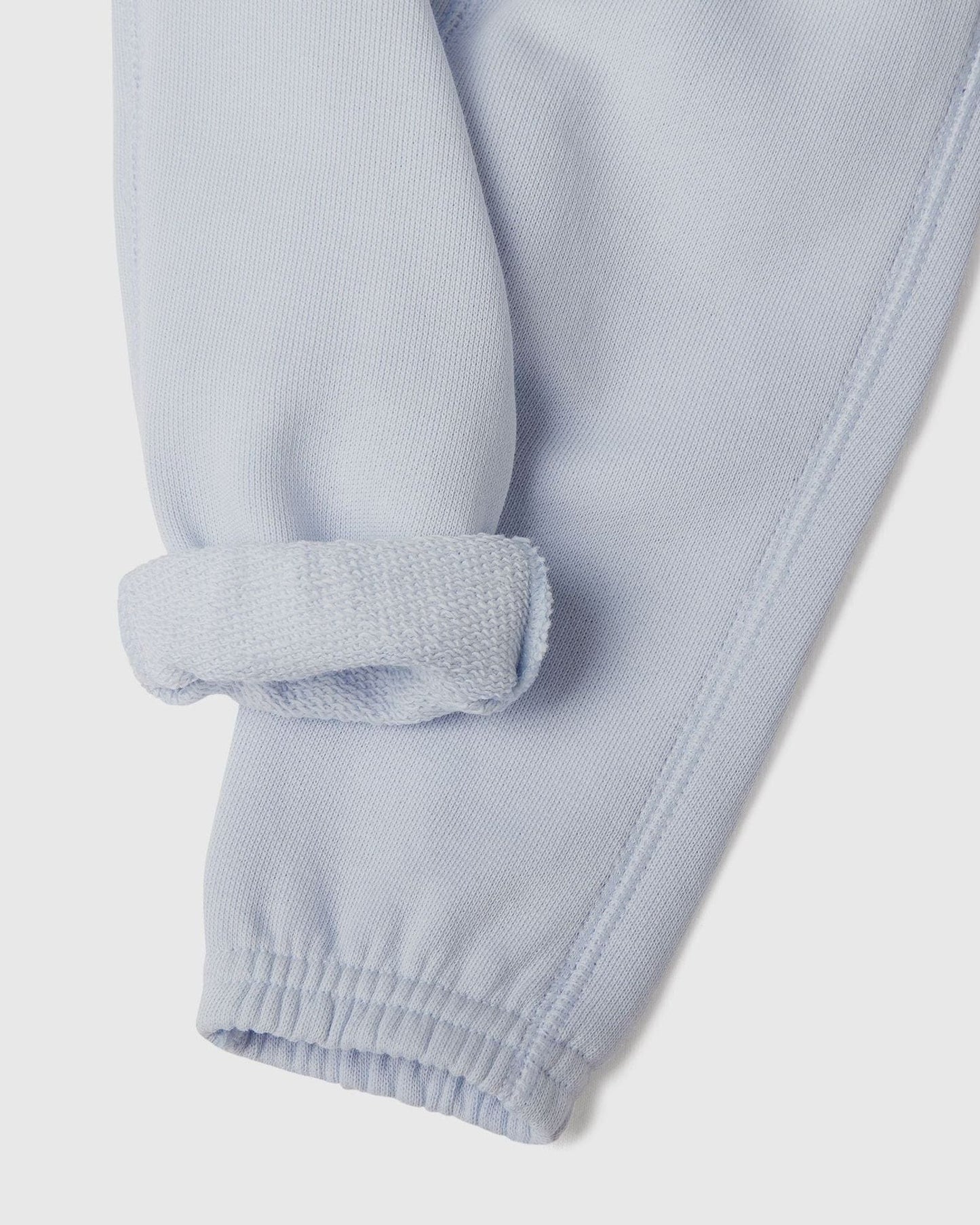 Soft sweatpants with embroidery