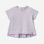 Striped t-shirt with ruffles