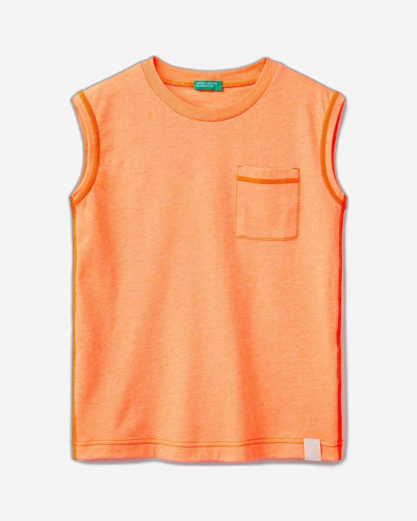 Tank top in recycled fabric