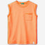 Tank top in recycled fabric