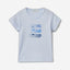 T-shirt in 100% organic cotton
