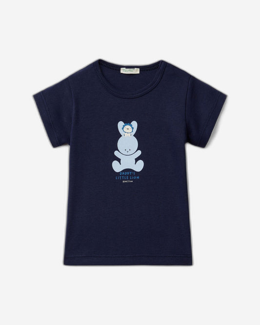 T-shirt in 100% organic cotton