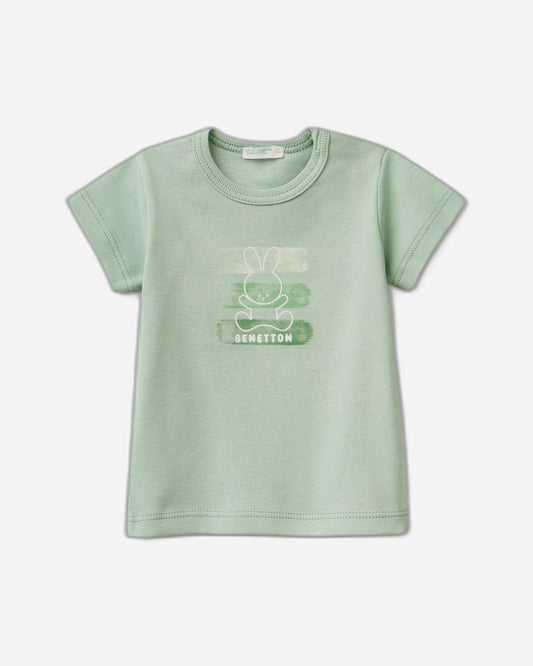 T-shirt in 100% organic cotton