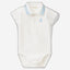 Bodysuit polo in organic cotton