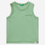 Tank top in recycled fabric with pocket