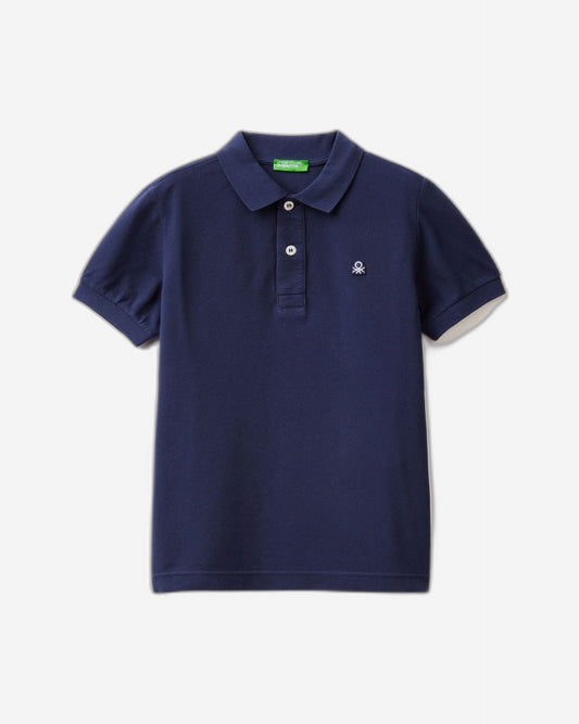 Slim fit polo in 100% organic cotton