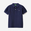 Slim fit polo in 100% organic cotton