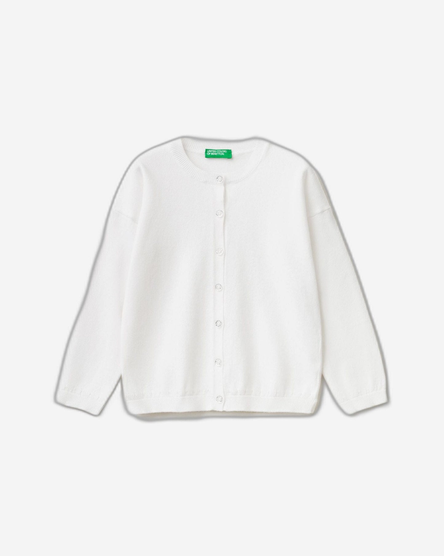 Cardigan with glittery buttons