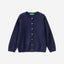 Cardigan with glittery buttons