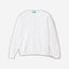 Crew neck cardigan in cotton blend