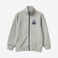 Pure cotton sweatshirt with zip