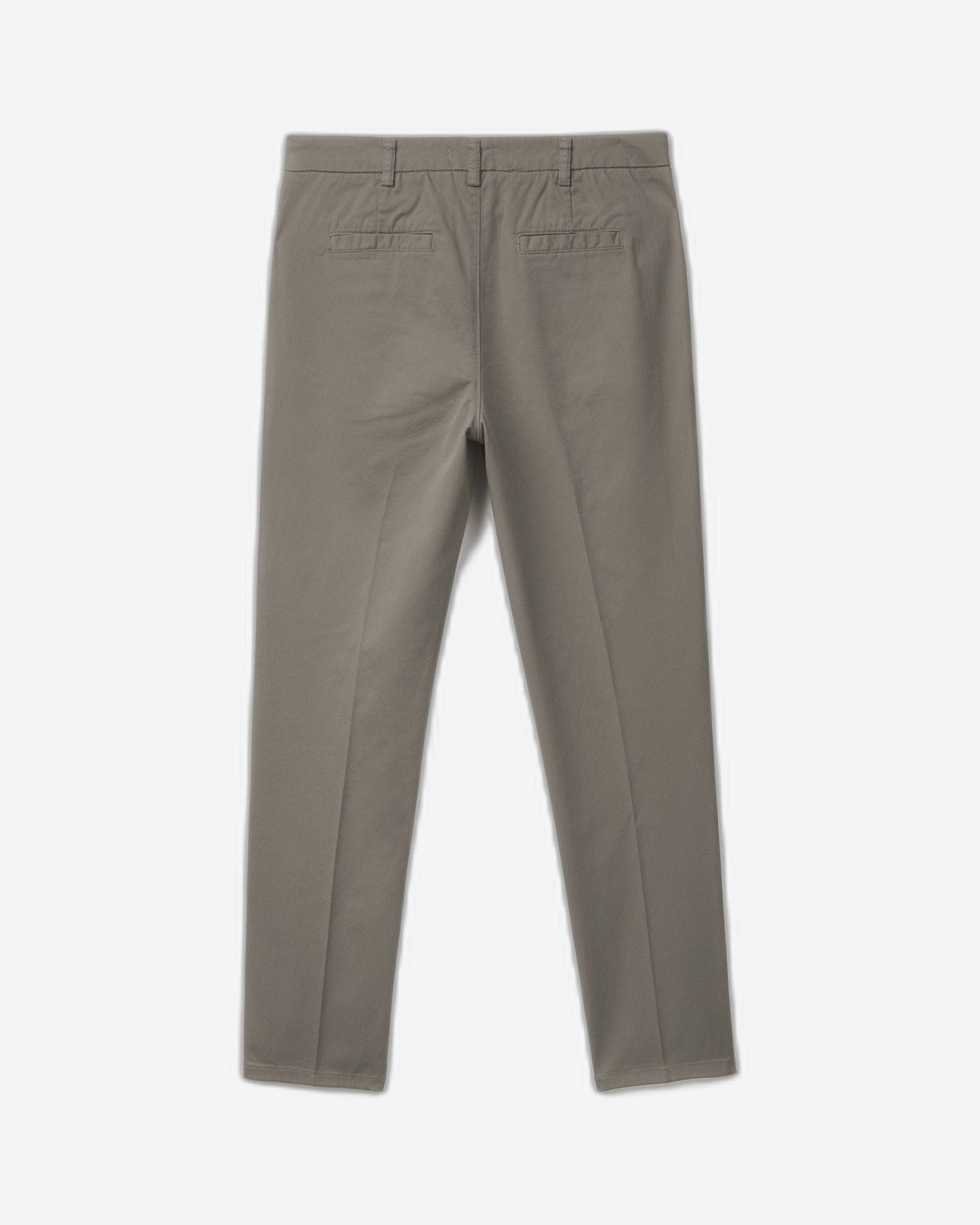 Slim fit cotton chinos