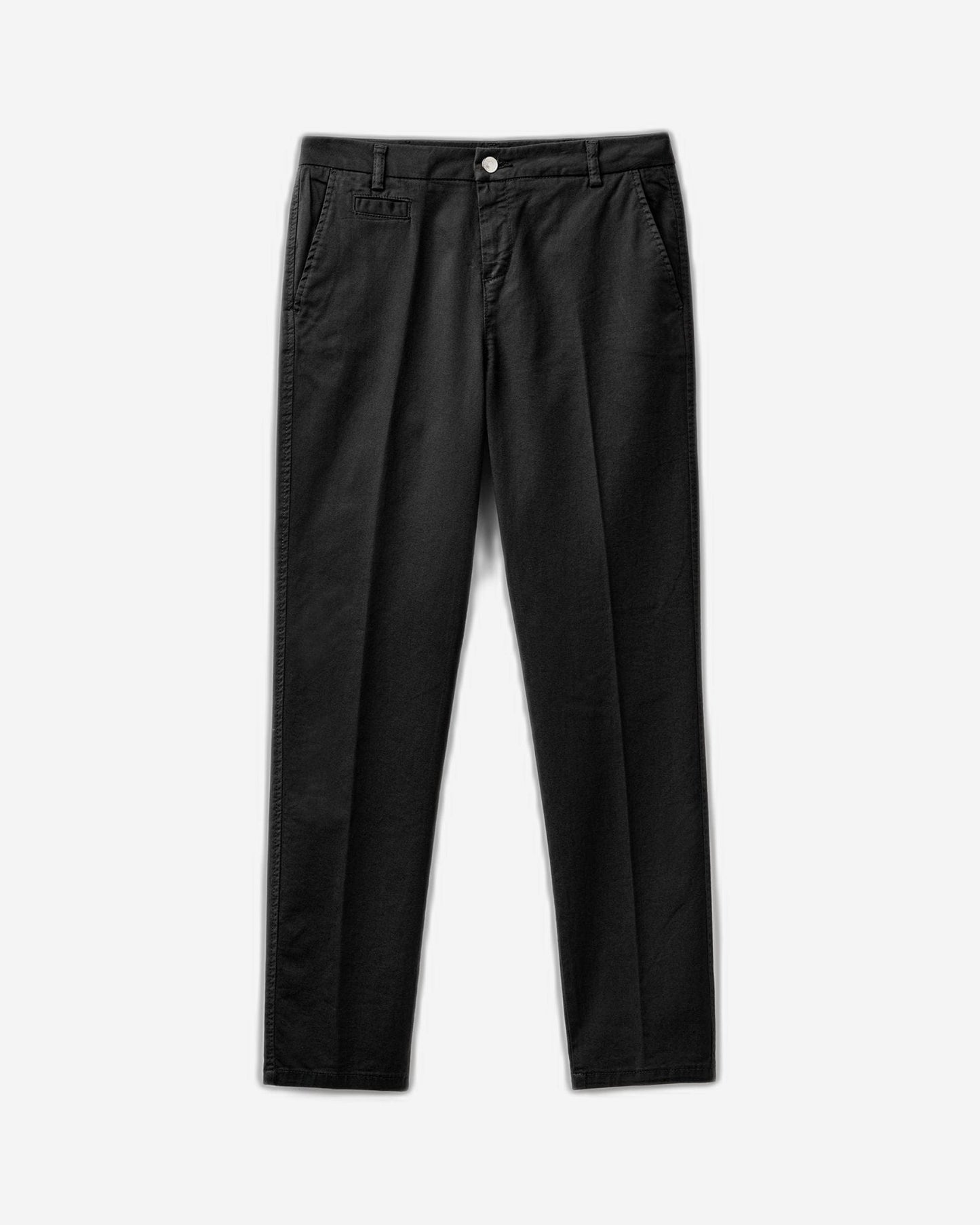 Slim fit cotton chinos