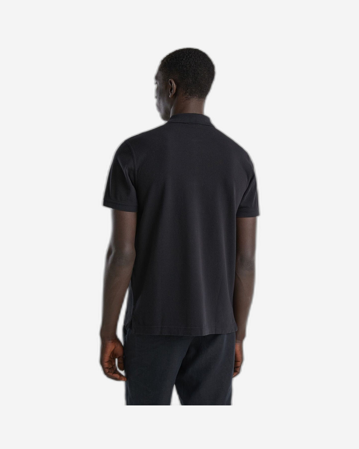Short sleeve polo in 100% cotton