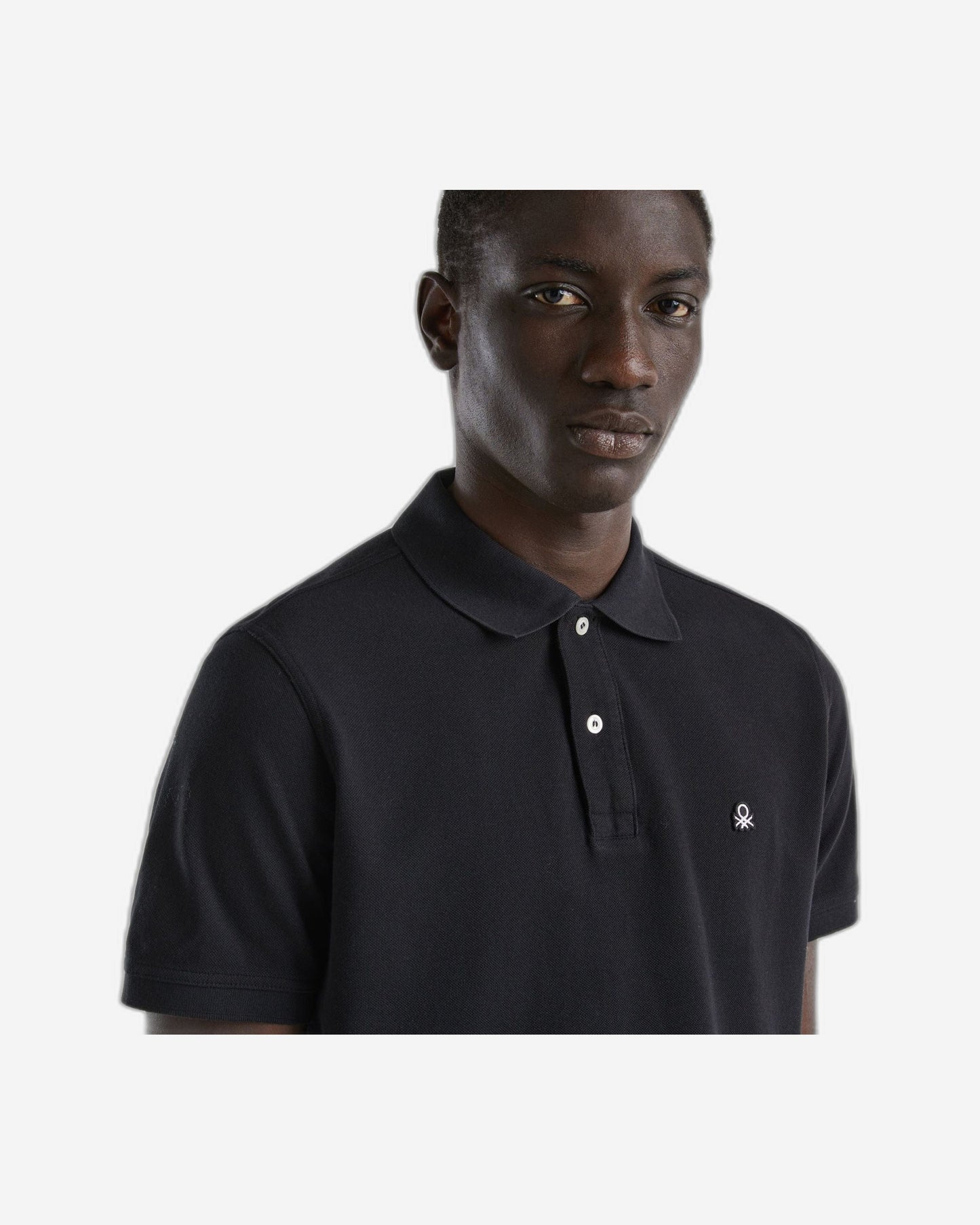Short sleeve polo in 100% cotton