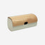 Legnoart Clibano Metal Bread Bin With Bented Oak Lid Bb-90K