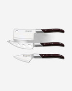 Legnoart Reggio Cheese Set With Dark Wood Handle Ck-20A