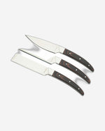 Legnoart Caseus Cheese Set With Dark Wood Handle Ck-40A