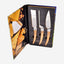 Legnoart Caseus Cheese Set With Light Wood Handle Ck-40B