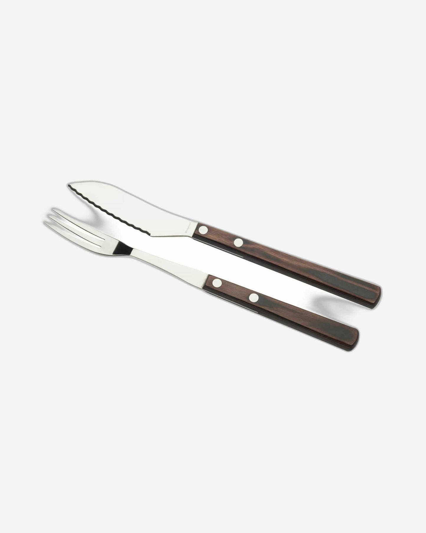 Legnoart Valais Cheese Tasting Cutlery Set Dark Handle Cs-10A
