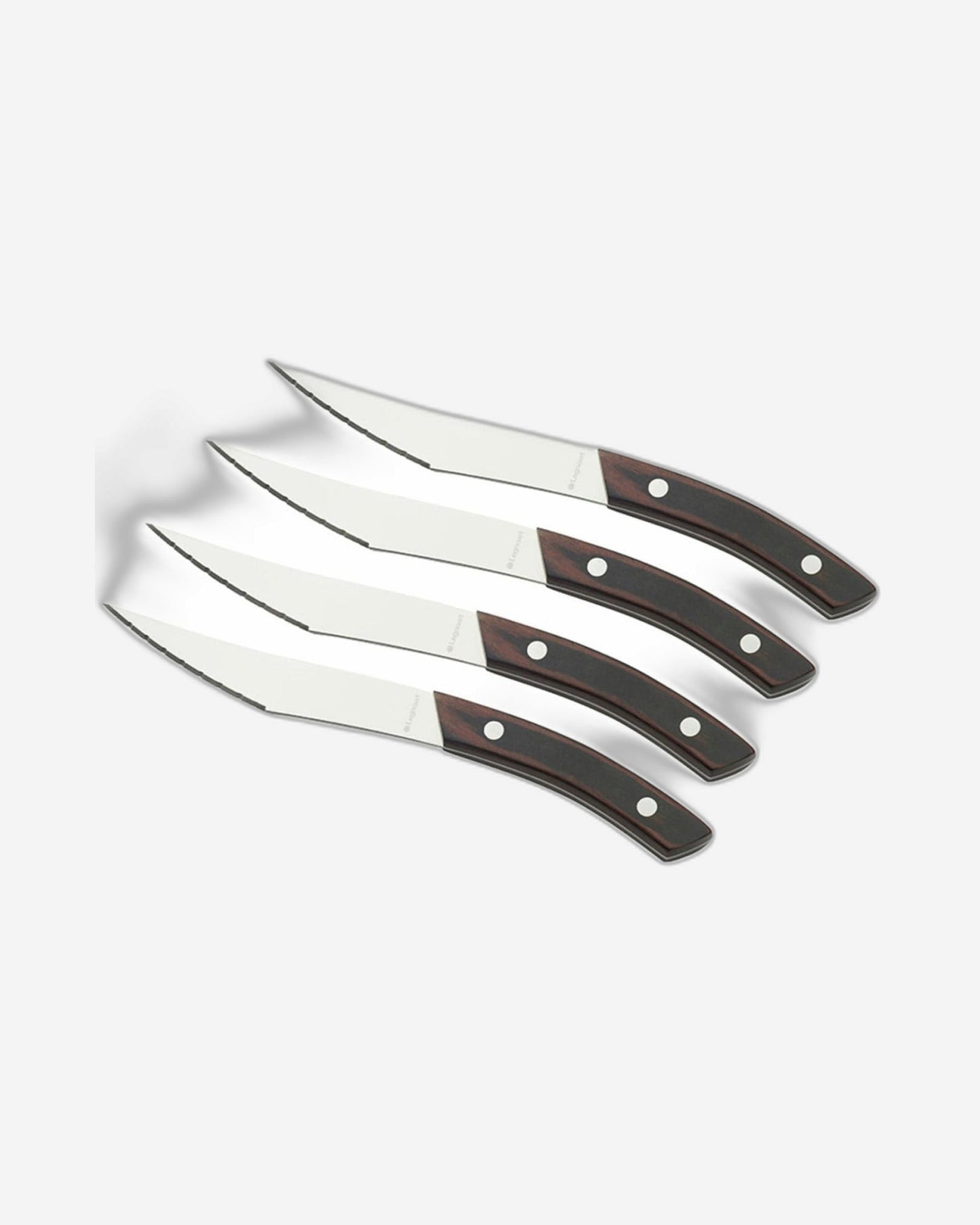 Legnoart Napoli Set Of 4 Pizza Knives Stainless Steel Light Handle Pk-10B