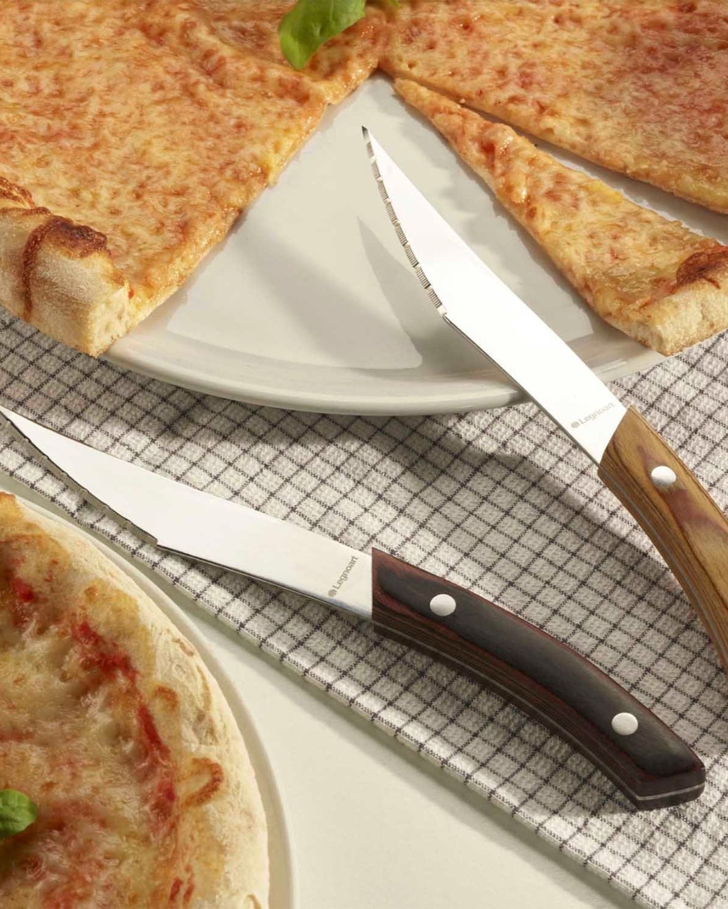 Legnoart Napoli Set Of 4 Pizza Knives Stainless Steel Light Handle Pk-10B