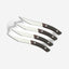 Legnoart Napoli Set Of 4 Pizza Knives Stainless Steel Light Handle Pk-10B