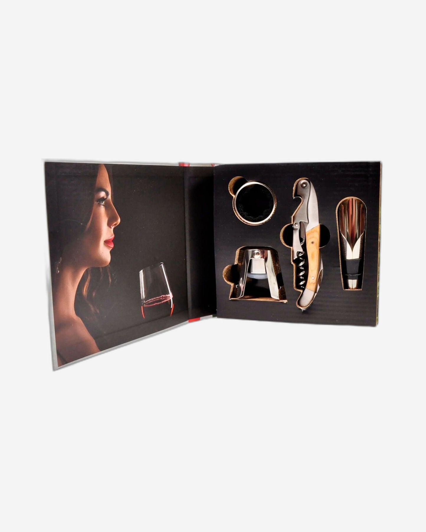 Legnoart Wine Plaza Wine Connoisseur Grand Set 4 Pcs Gs-101