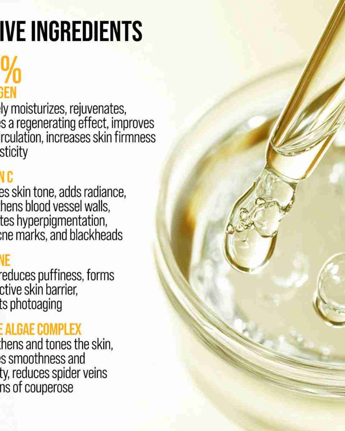 7DAYS Face Lift Cream with Collagen - Korean Skincare Face Moisturizer 80ml