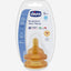 WELL-BEING PHYSIOLOGICAL TEAT W/ADVANCE ACS REG/FLOW LATEX 0M+ 2PCS