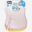 CHICCO BIB SET 0M+ PINK 2 PIECES