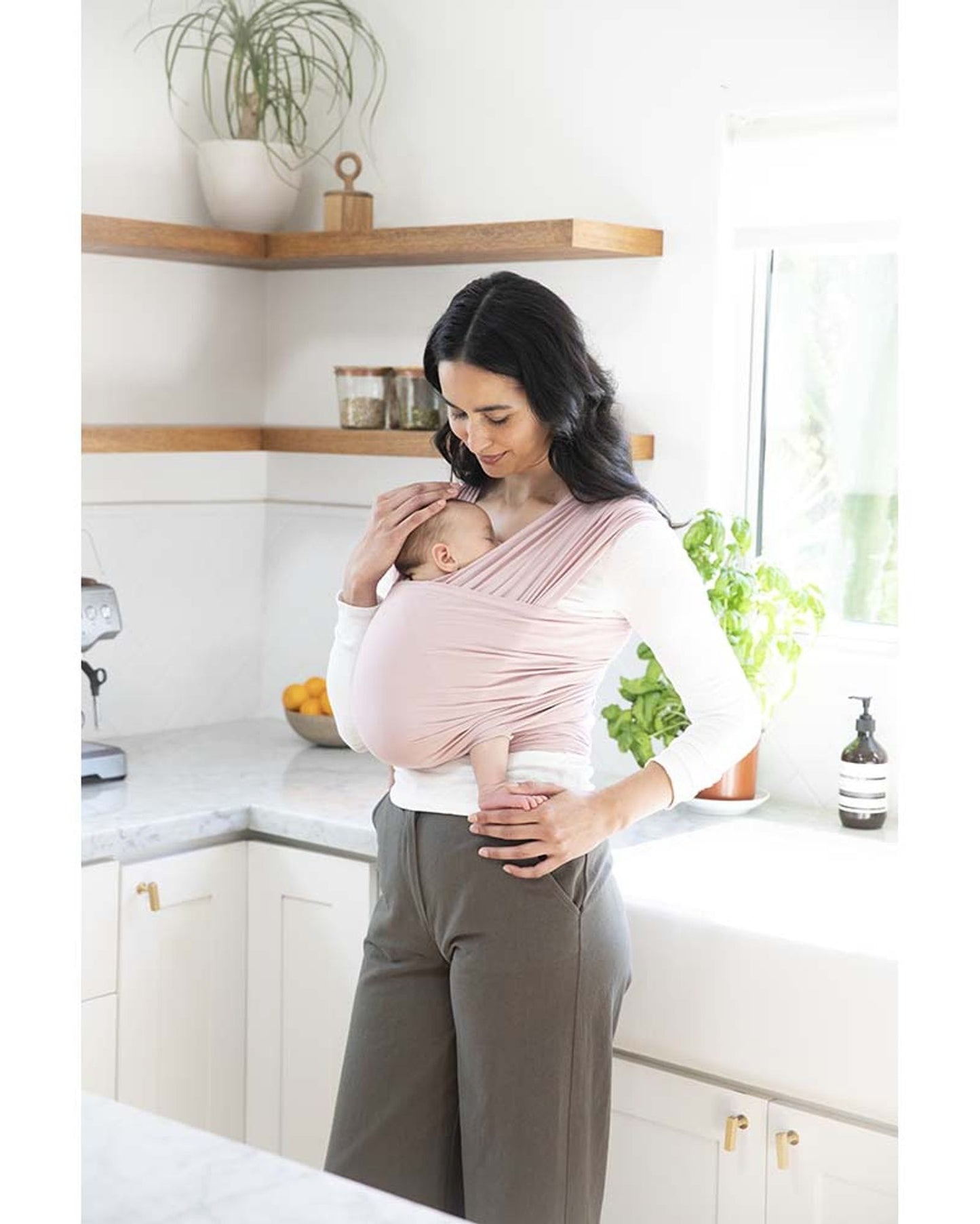 Boppy Comfyhug Babycarr Ballerina Rose
