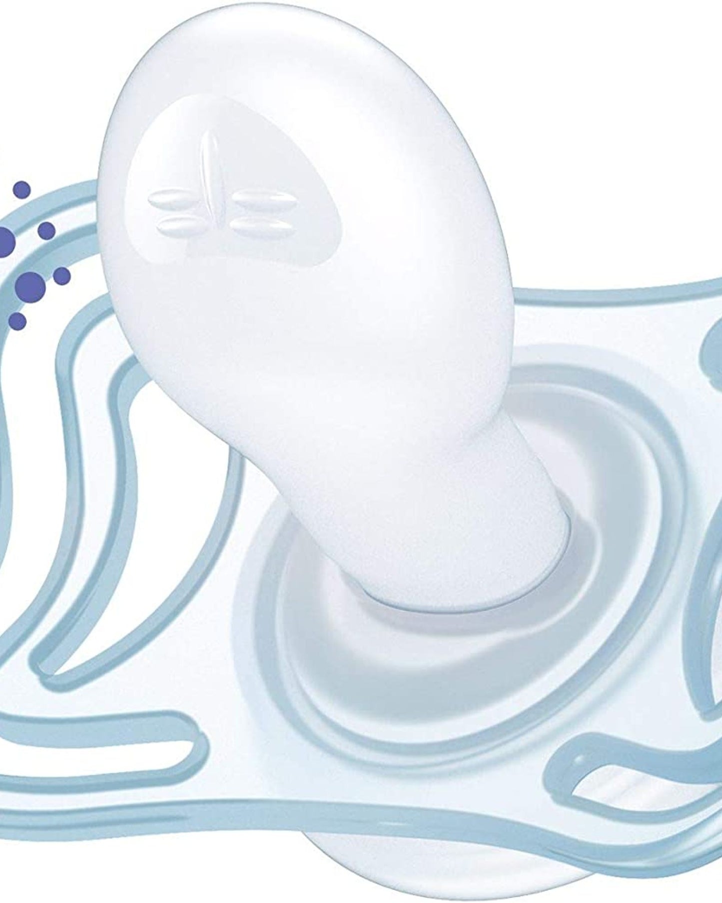 CHICCO PHYSIOFORMA LIGHT SILICONE BABY PACIFIER 2-6M 2 PCS LUMI NIGHT