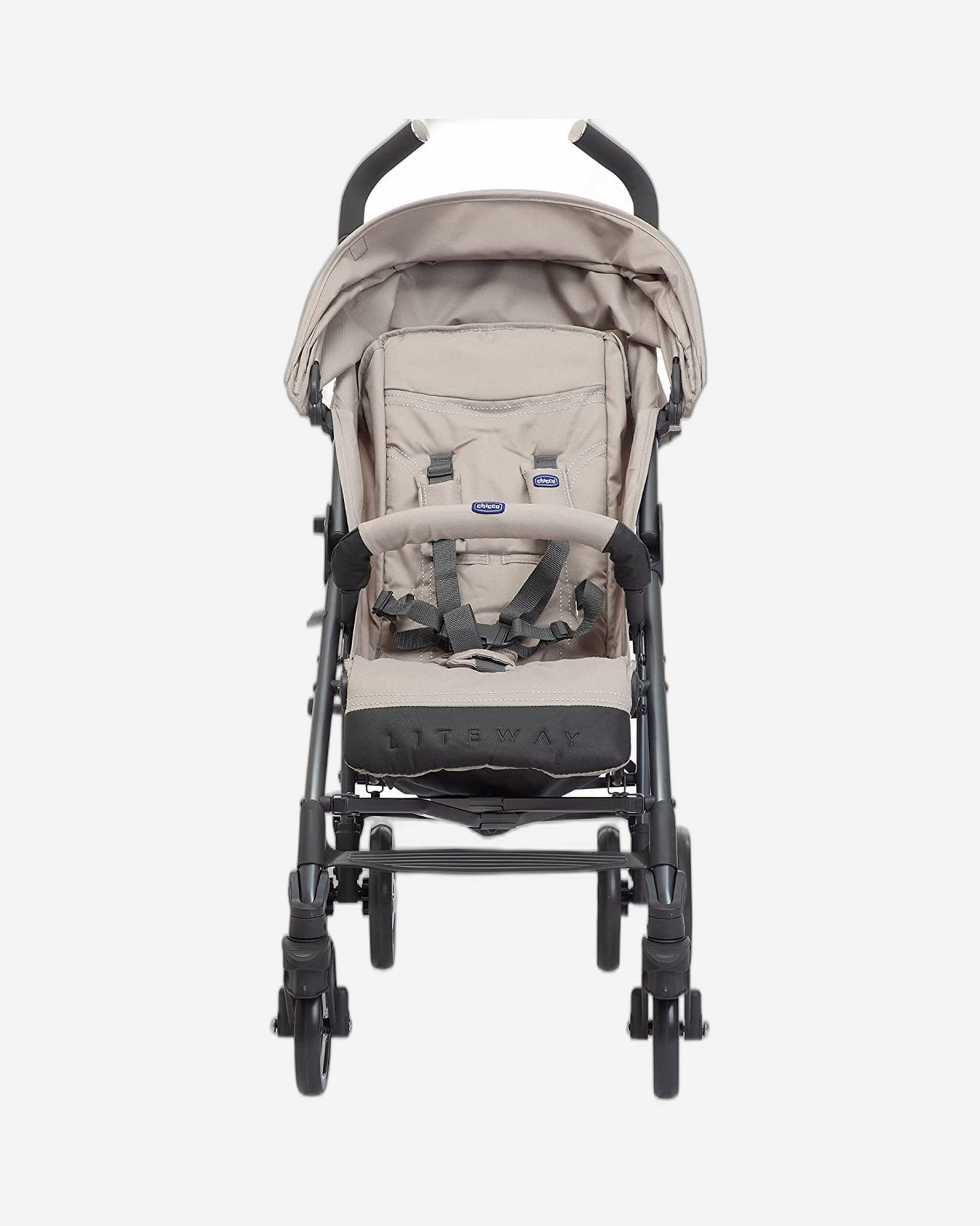 CHICCO LITEWAY 3 BASIC STROLLER WITH BUMPER BAR 0M-3Y DARK BEIGE