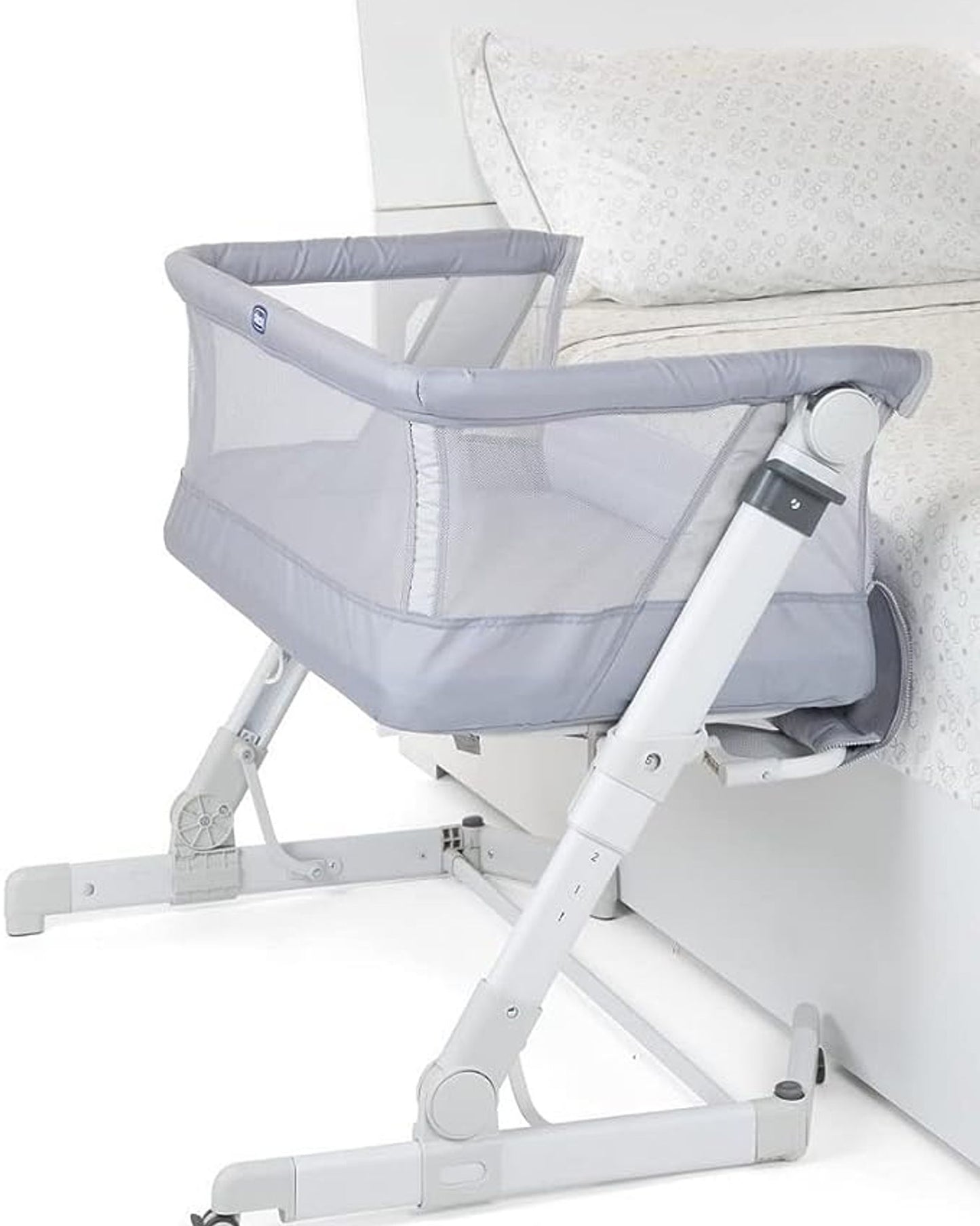 Chicco Next2Me Pop-Up Co-sleeping Crib Grey Mist-CH79299-72