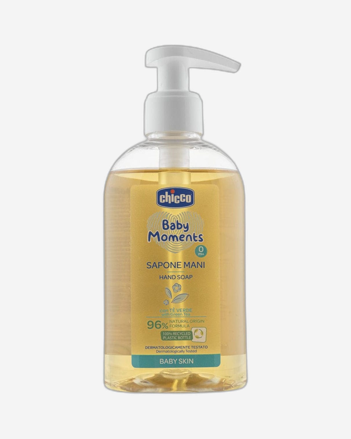 CHICCO BABY MOMENTS HAND SOAP FOR BABY SKIN 0M+250ML