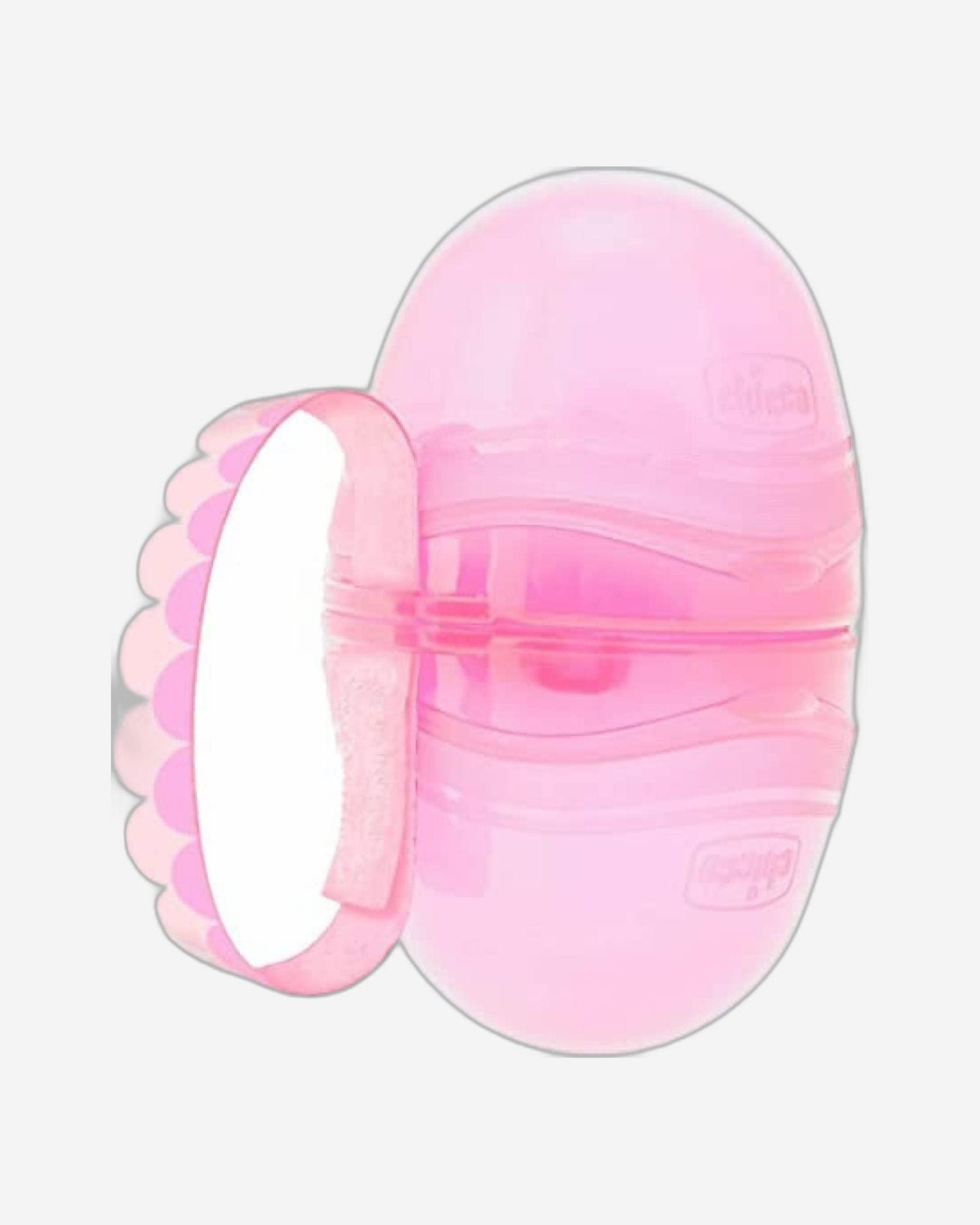 SOOTHER HOLDER  FOR 2 SOOTHERS  PINK