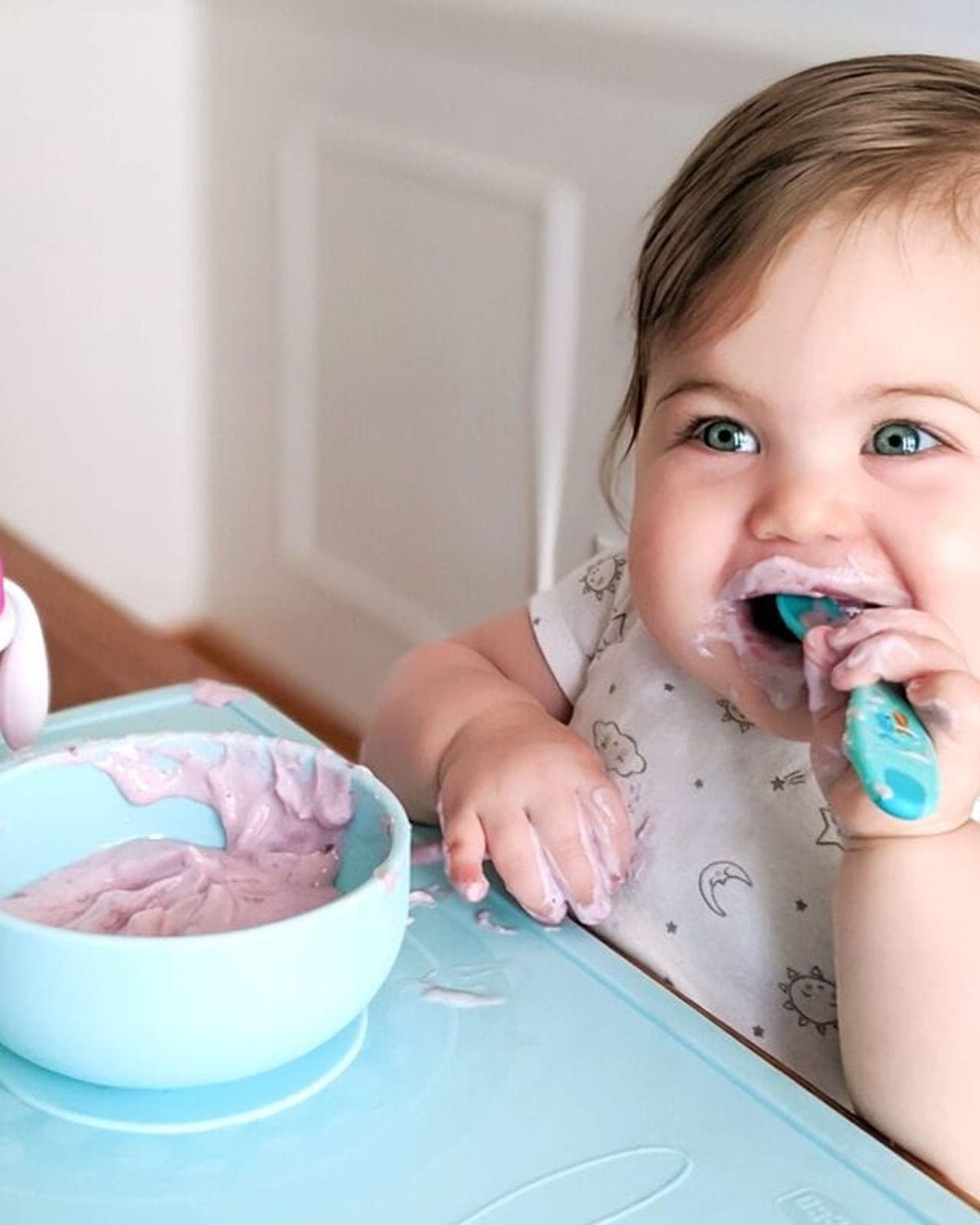 Chicco Baby'S First Spoon 8M+ Boy Blue