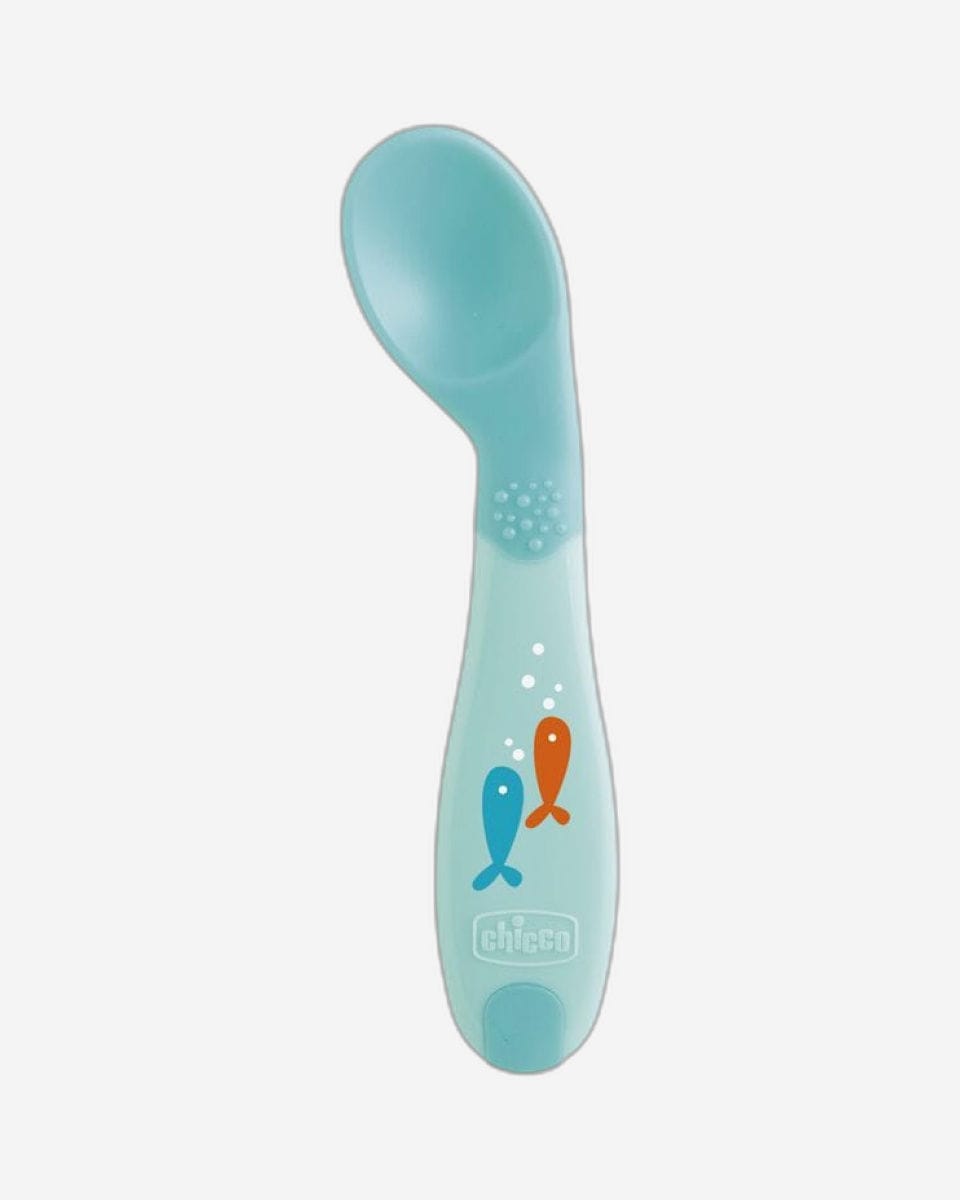 Chicco Baby'S First Spoon 8M+ Boy Blue
