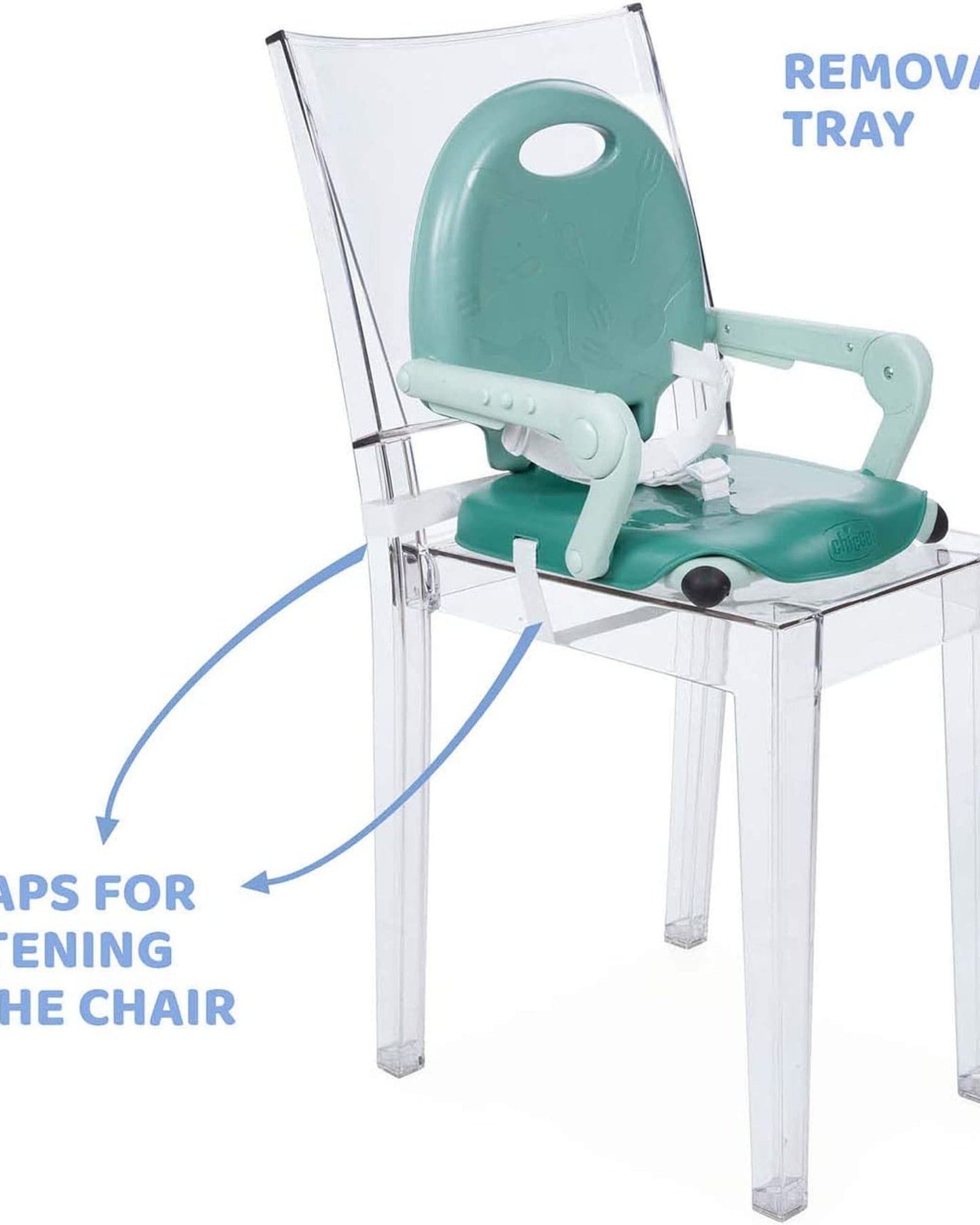 CHICCO POCKET SNACK BOOSTER SEAT 6M-3Y SAGE