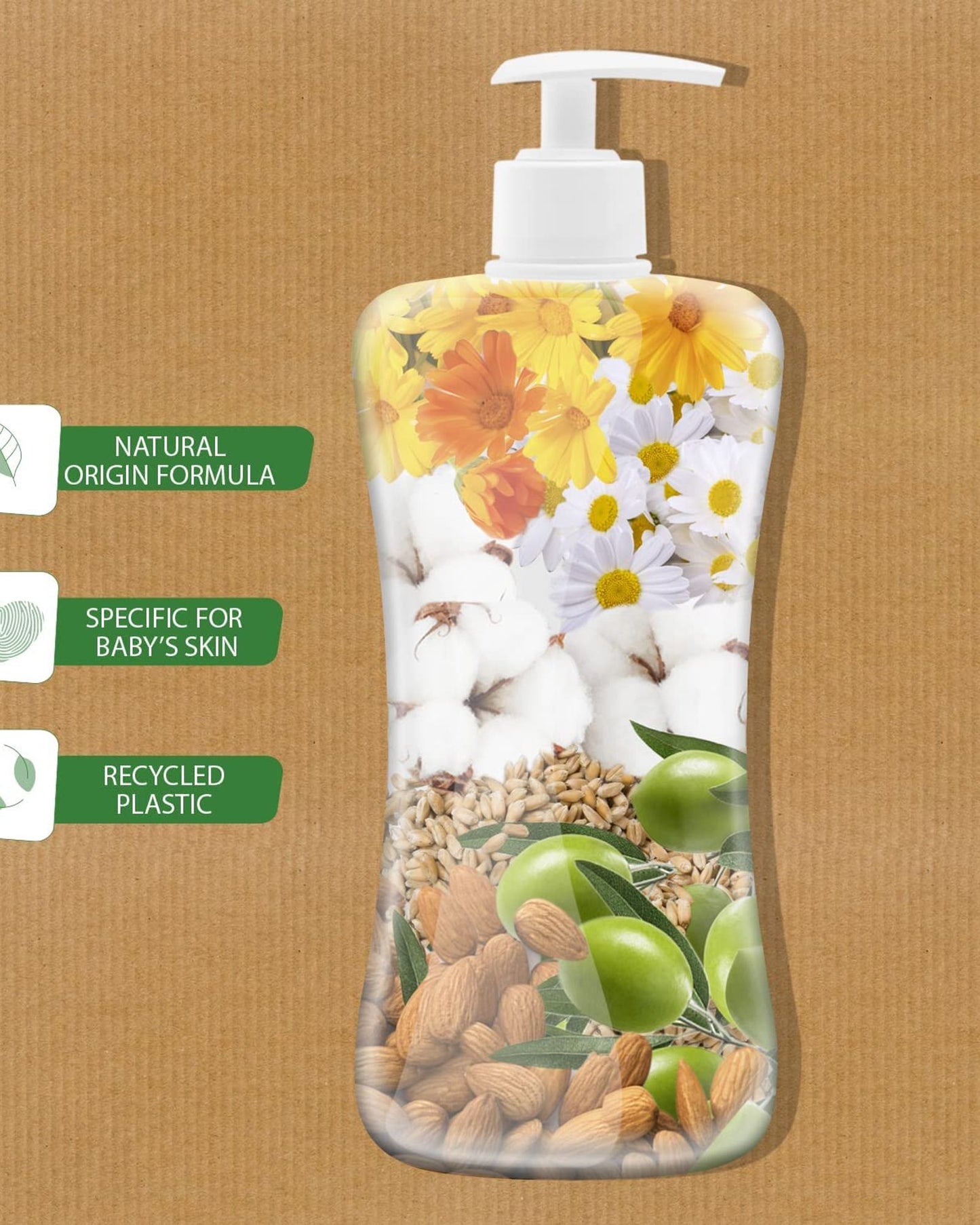 CHICCO BABY MOMENTS BATH SHAMPOO NO-TEARS FOR BABY SKIN 0M+ 200ML