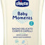 Chicco Baby Moments Gentle Body Wash and Shampoo - 200mL