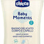 Chicco Baby Moments Gentle Body Wash And Shampoo For Baby Skin 0M+ 500Ml