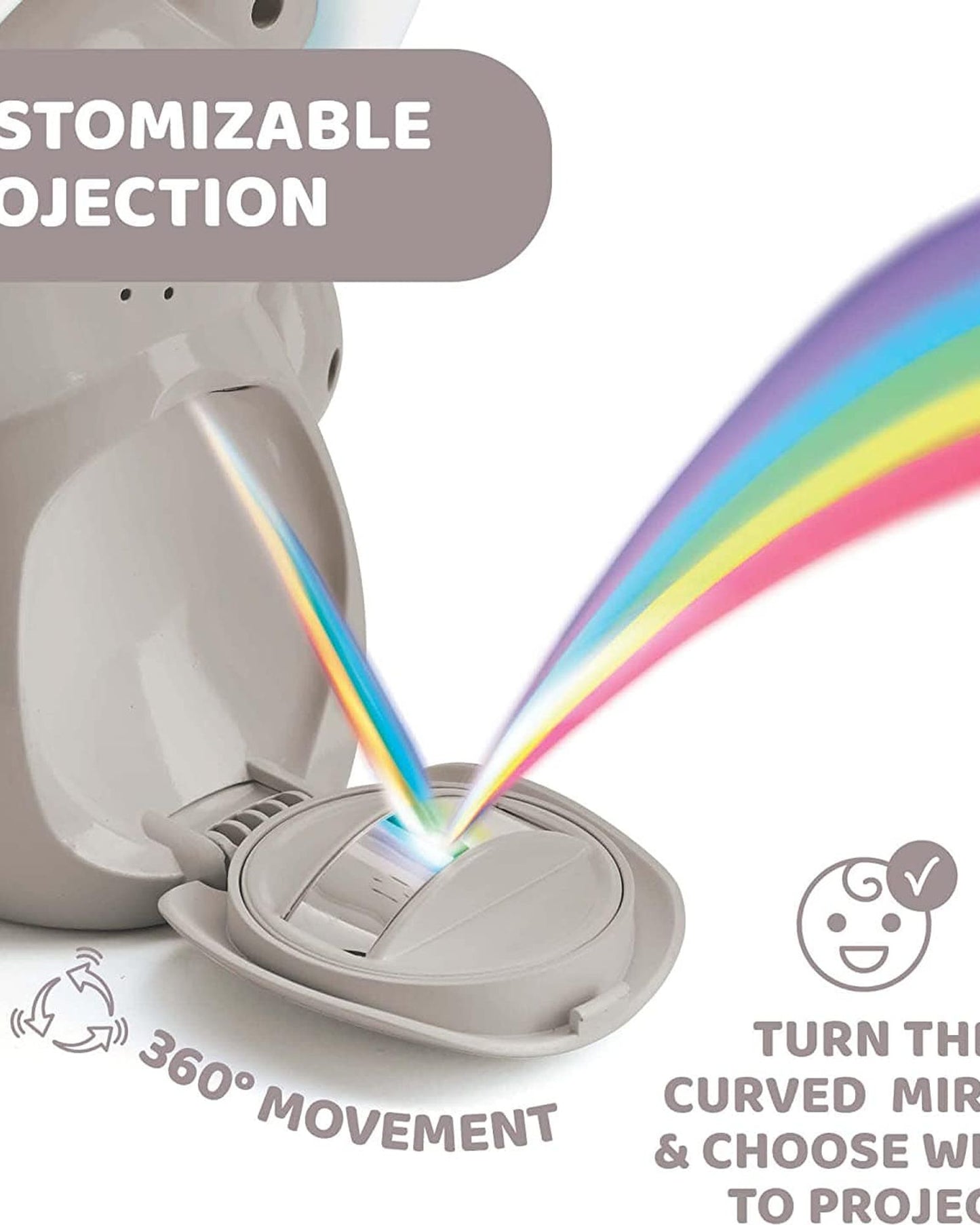 Toy Fd Rainbow Bear Pink