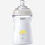 CHICCO NATURALFEELING BOTTLE 330ML FAST FLOW 6M+ SILICONE NEUTRAL