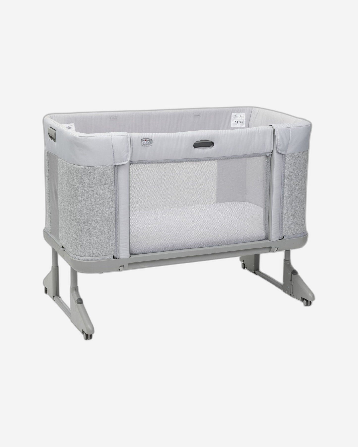 Next2Me Forever Co-Sleep.Cot Ash Grey Cc-CH79650-61