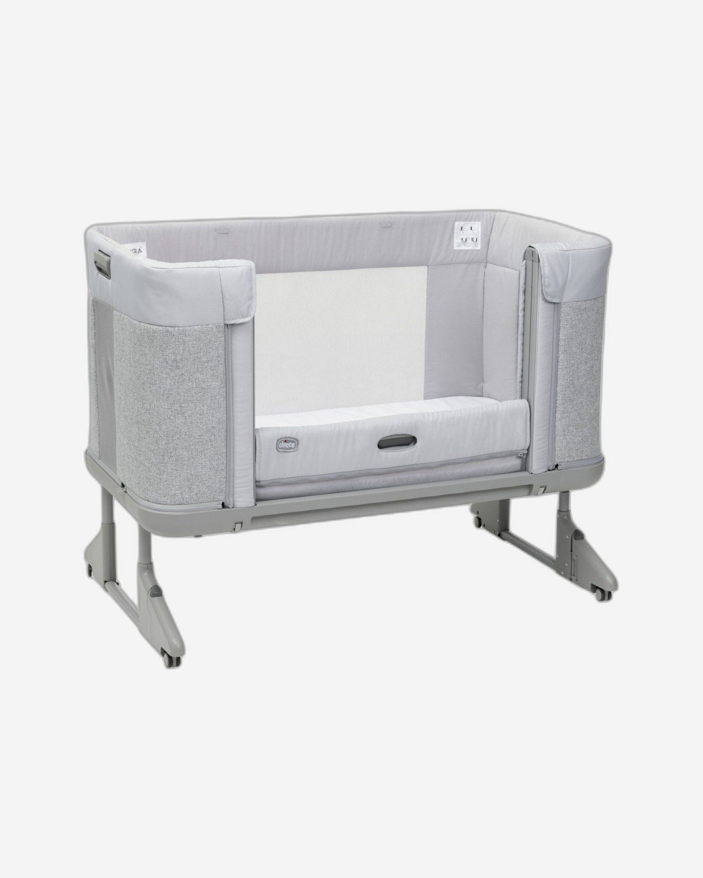 Next2Me Forever Co-Sleep.Cot Ash Grey Cc-CH79650-61