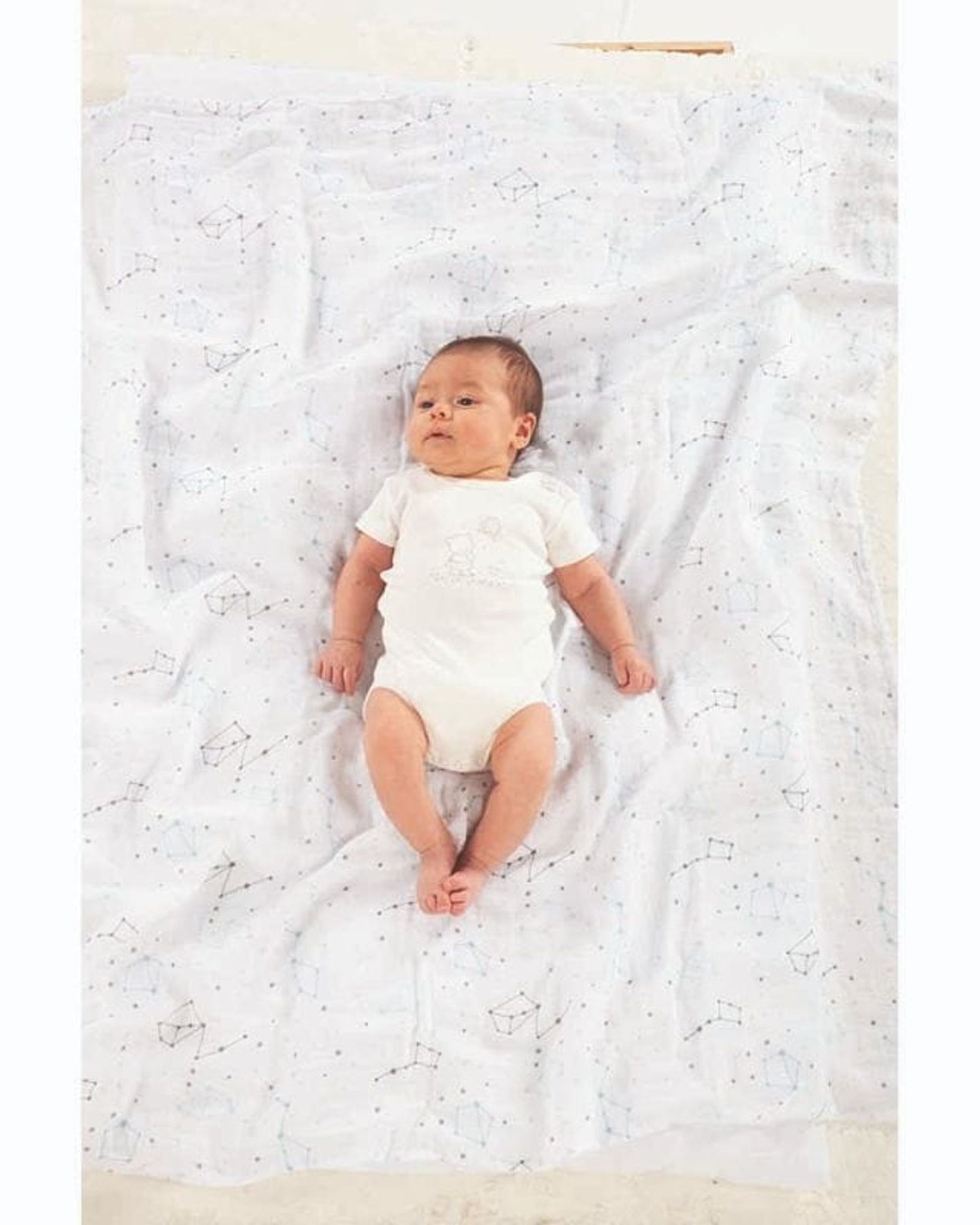 SWADDLES SET 2PCS BEAR&GREY SHEEP