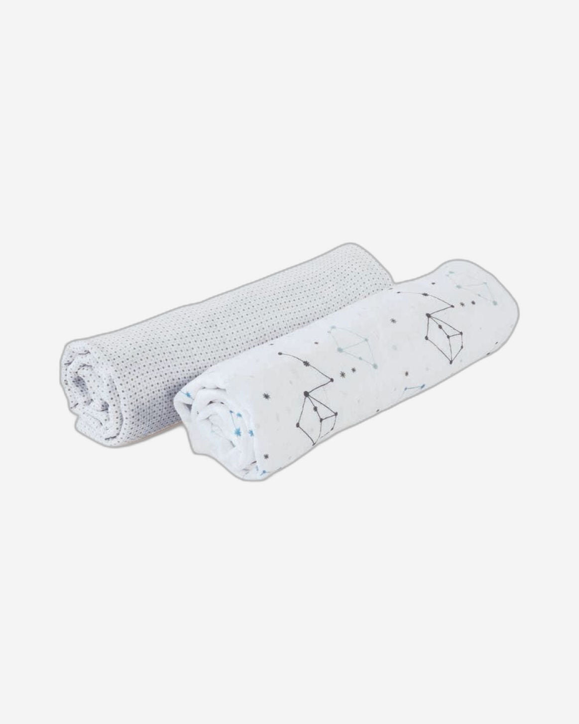 SWADDLES SET 2PCS BEAR&GREY SHEEP