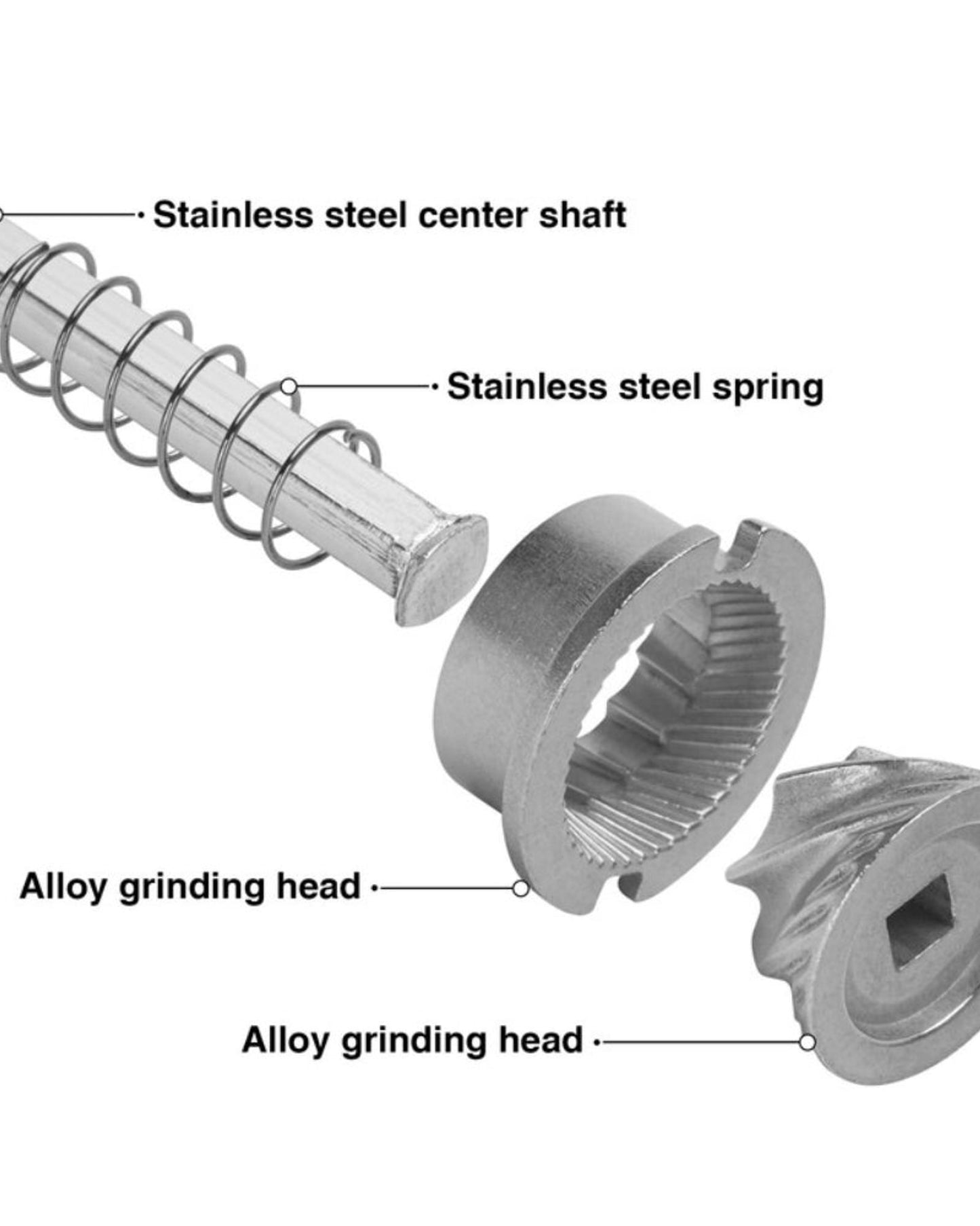 Fissman Pepper Mill Rubber Wood Body with S/S Grinder 11cm For Peppercorn And Dry Spices, Stylish With Simple Design